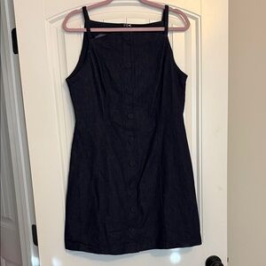 Tuckernuck denim Mini Dress with Button Detail